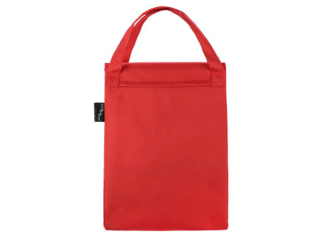 Gefaltete Kühltasche und Picknickmatte
