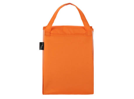 Gefaltete Kühltasche und Picknickmatte