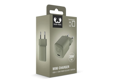 2WC20 I Fresh &amp; Rebel USB-C Mini Charger USB-C PD // 20W