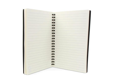 Notizbuch aus recyceltem Leder Midi