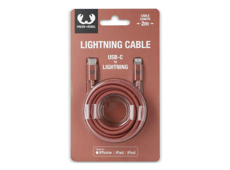 2ULC200 | Fresh 'n Rebel USB-C zu Apple Lightning Kabel 2.0m