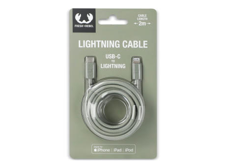 2ULC200 | Fresh 'n Rebel USB-C zu Apple Lightning Kabel 2.0m