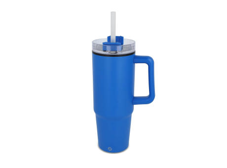 Miami Becher mit Henkel und Strohhalm 800ml