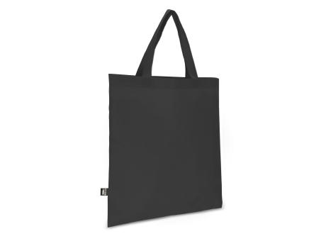 R-PET Tragetasche aus Non Woven mit kurzen Griffen 38 x 42cm 75g/m²