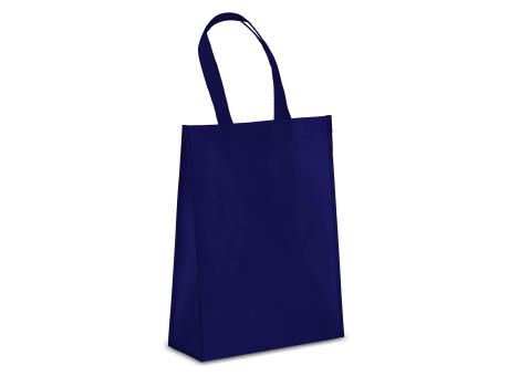 R-PET Tragetasche aus laminiertem Non Woven 30 x 12 x 40cm 105g/m²