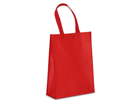 R-PET Tragetasche aus laminiertem Non Woven 30 x 12 x 40cm 105g/m²