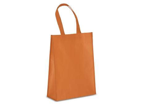 R-PET Tragetasche aus laminiertem Non Woven 30 x 12 x 40cm 105g/m²