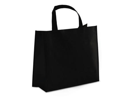 R-PET Tragetasche aus laminiertem Non Woven 40 x 16 x 35cm 105g/m²
