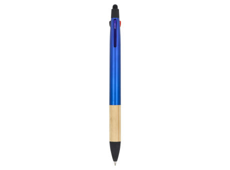 3-Farben-Stift mit Bambusgriff