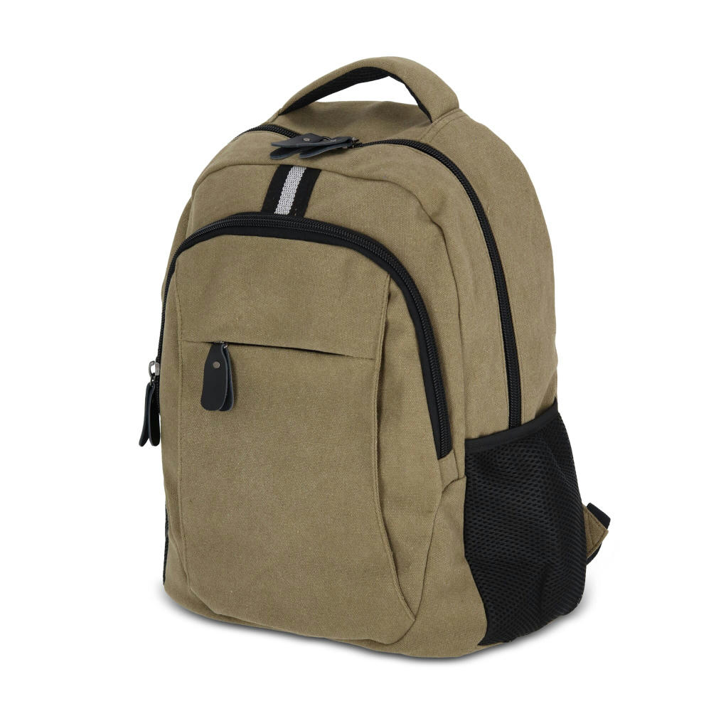 Rucksack Harper aus recyceltem Baumwoll-Canvas 