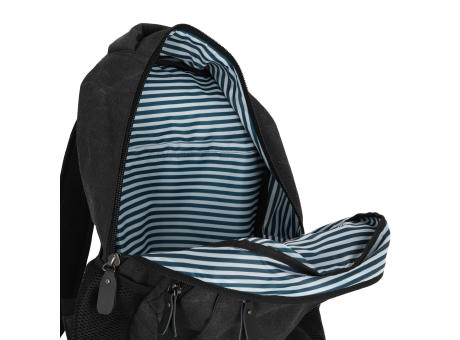 Rucksack Harper aus recyceltem Baumwoll-Canvas 