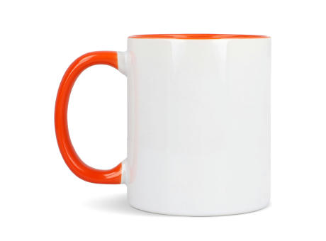 Oslo Sublimationsbecher  farbig innen &amp; Griff 300ml