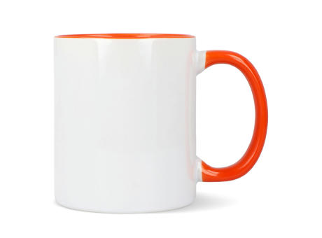 Oslo Sublimationsbecher  farbig innen &amp; Griff 300ml