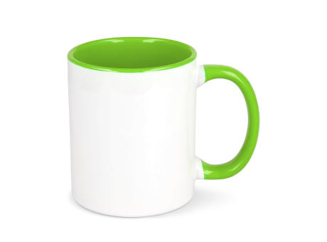 Oslo Sublimationsbecher  farbig innen &amp; Griff 300ml