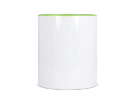 Oslo Sublimationsbecher  farbig innen &amp; Griff 300ml