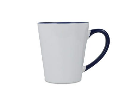Melbourne Sublimationsbecher farbiger Rand &amp; Henkel 300ml