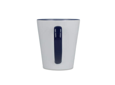Melbourne Sublimationsbecher farbiger Rand &amp; Henkel 300ml