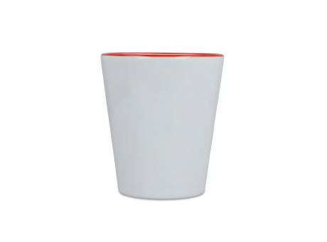 Melbourne Sublimationsbecher farbiger Rand &amp; Henkel 300ml