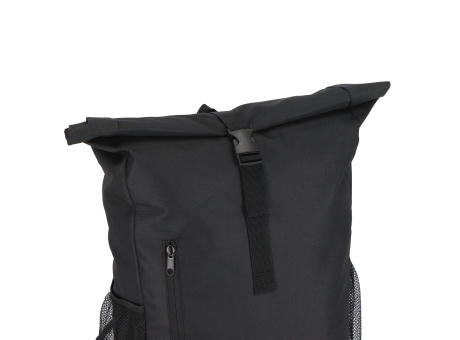 R-PET 600D Rolltop Fahrrad-Rucksack 20L