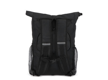 R-PET 600D Rolltop Fahrrad-Rucksack 20L