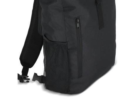 R-PET 600D Rolltop Fahrrad-Rucksack 20L