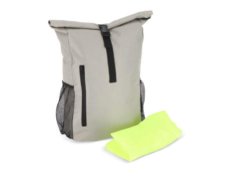 R-PET 600D Rolltop Fahrrad-Rucksack 20L