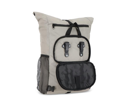 R-PET 600D Rolltop Fahrrad-Rucksack 20L