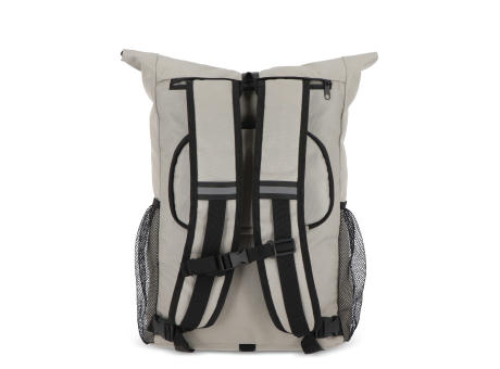 R-PET 600D Rolltop Fahrrad-Rucksack 20L