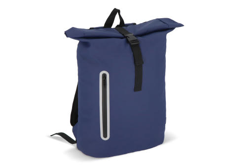 PU-beschichteter R-PET 600D Rolltop-Rucksack 20L