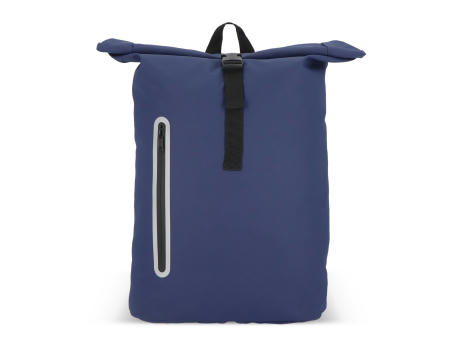 PU-beschichteter R-PET 600D Rolltop-Rucksack 20L