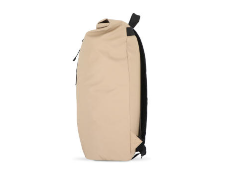 PU-beschichteter R-PET 600D Rolltop-Rucksack 20L