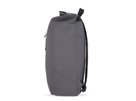 PU-beschichteter R-PET 600D Rolltop-Rucksack 20L