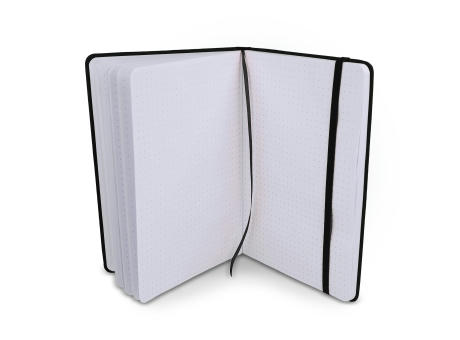 Notizbuch A5 PU mit Rasterpunktseiten