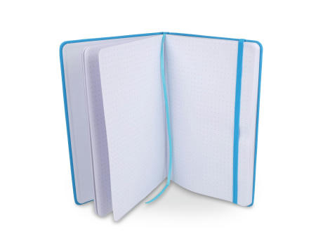 Notizbuch A5 PU mit Rasterpunktseiten