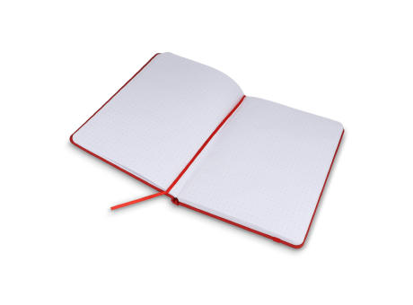 Notizbuch A5 PU mit FSC Rasterpunktseiten