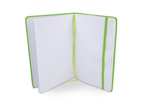 Notizbuch A5 PU mit Rasterpunktseiten
