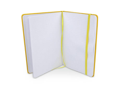 Notizbuch A5 PU mit FSC Rasterpunktseiten