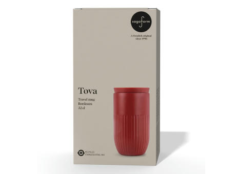 Sagaform Tova isolierter Becher, 320ml auslaufsicher und spülmaschinenfest