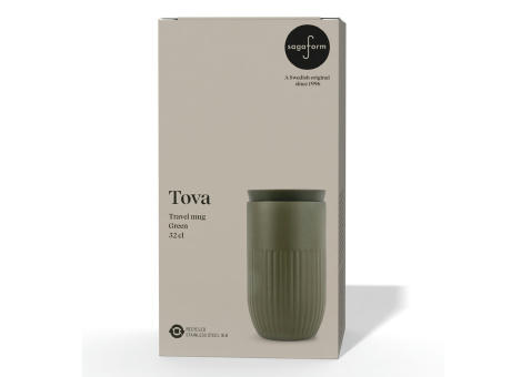 Sagaform Tova isolierter Becher, 320ml auslaufsicher und spülmaschinenfest