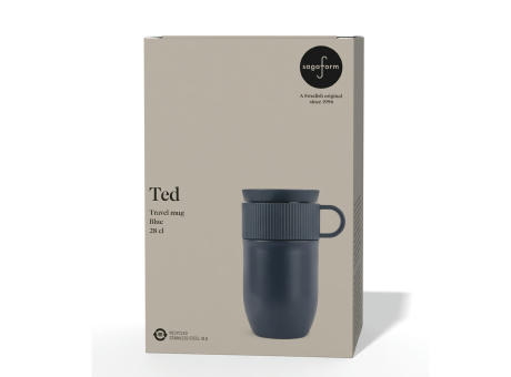 Sagaform Ted isolierter Becher, 280ml auslaufsicher und spülmaschinenfest
