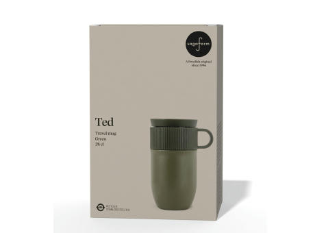 Sagaform Ted isolierter Becher, 280ml auslaufsicher und spülmaschinenfest