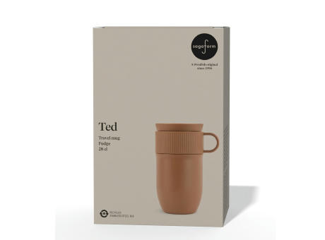 Sagaform Ted isolierter Becher, 280ml auslaufsicher und spülmaschinenfest