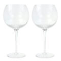 Byon Opacity 2er-Set Weingläser mit stilvollem Glasmuster 470ml