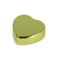 Lippenbalsam  in Flacher metallischer Herzformdose