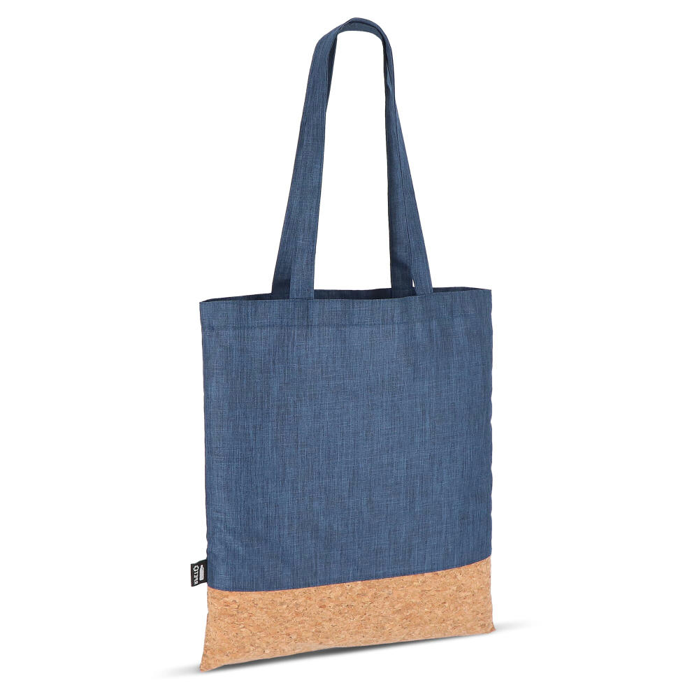 Tragetasche R-PET &amp; Kork 35 x 40cm