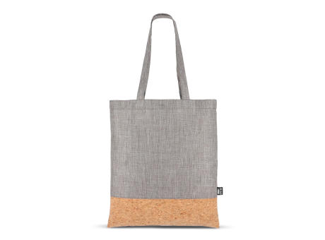 Tragetasche R-PET &amp; Kork 35 x 40cm