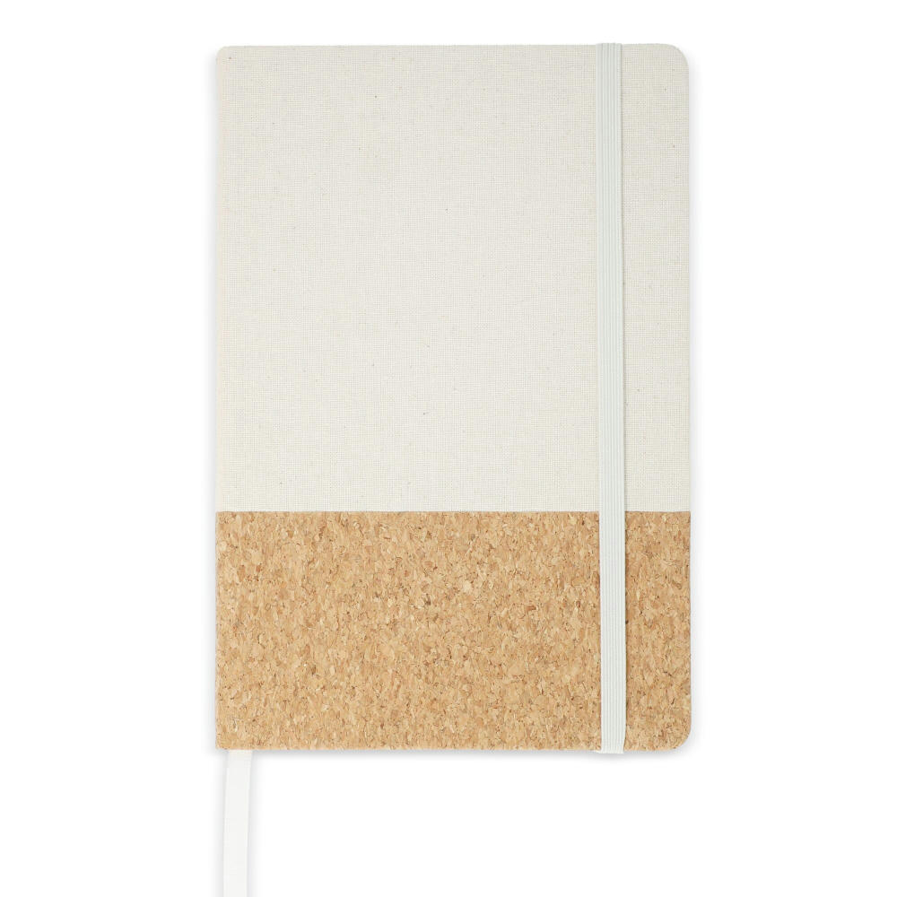 Notizbuch Baumwolle &amp; Kork A5