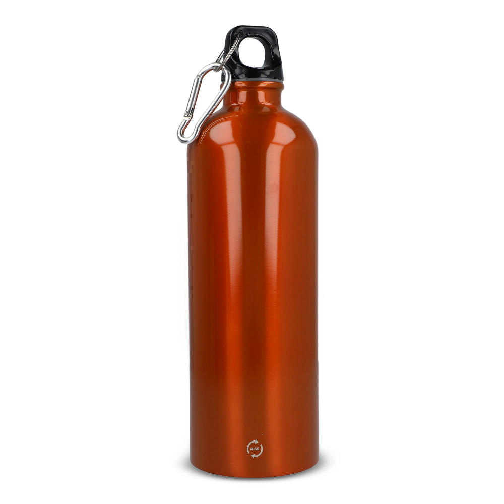 R-Edelstahl einwandige Flasche mit Karabiner 750ml