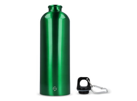 R-Edelstahl einwandige Flasche mit Karabiner 750ml