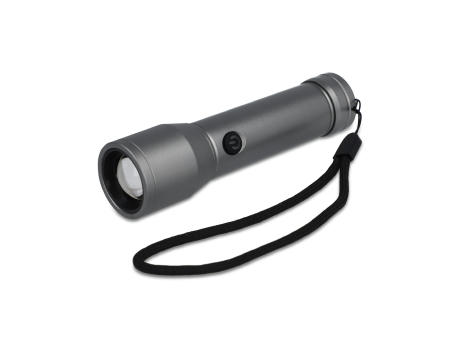Wiederaufladbare Taschenlampe aus recyceltem Aluminium IPX4